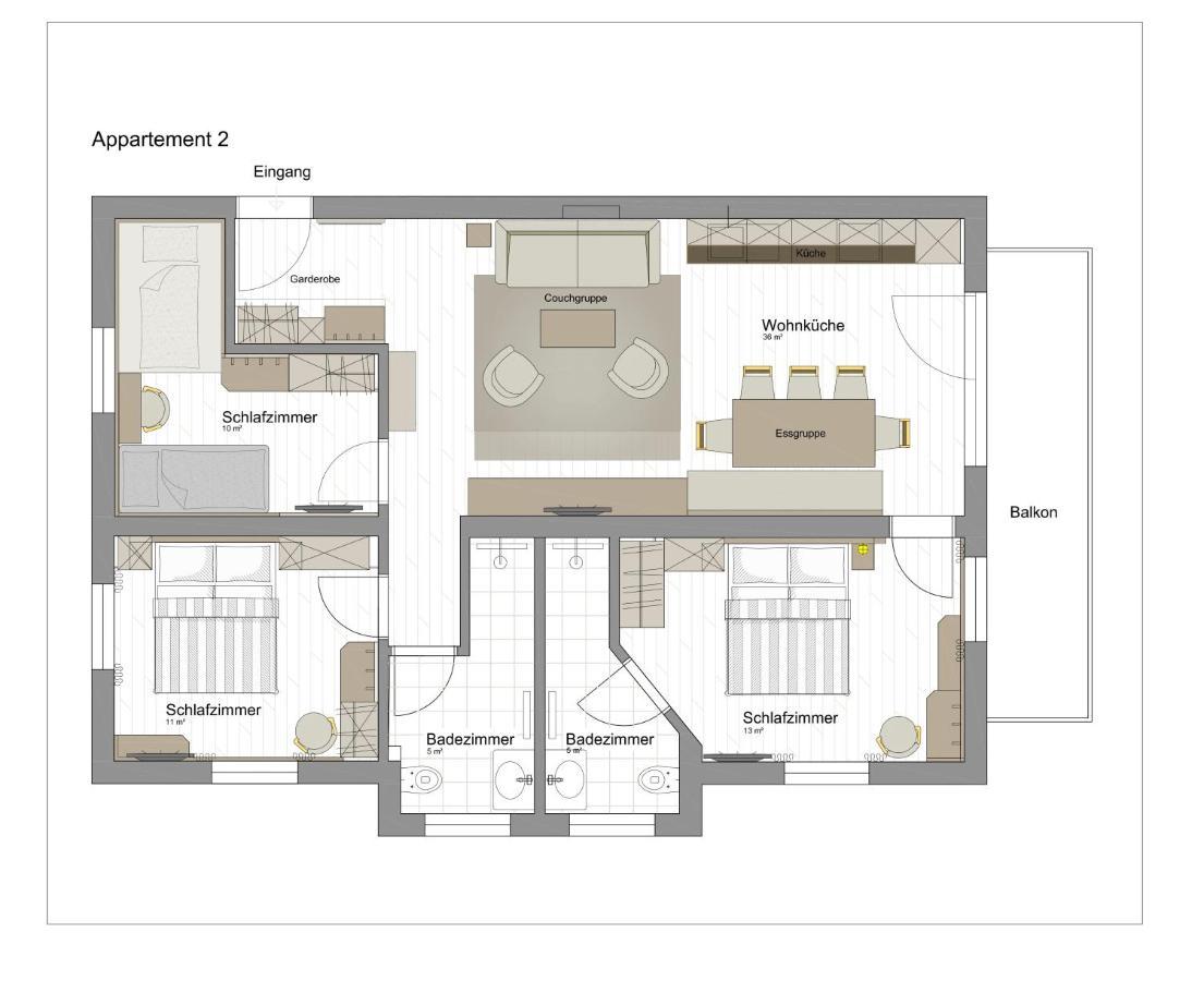 Bergfink Apartments Флахау Экстерьер фото